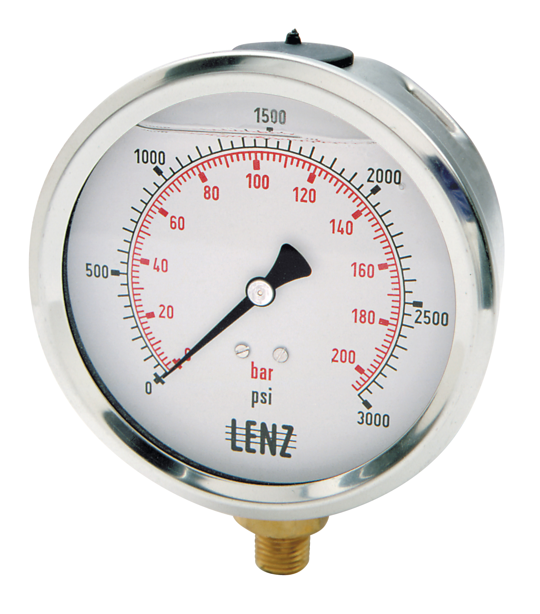 hydraulic oil pressure gauge