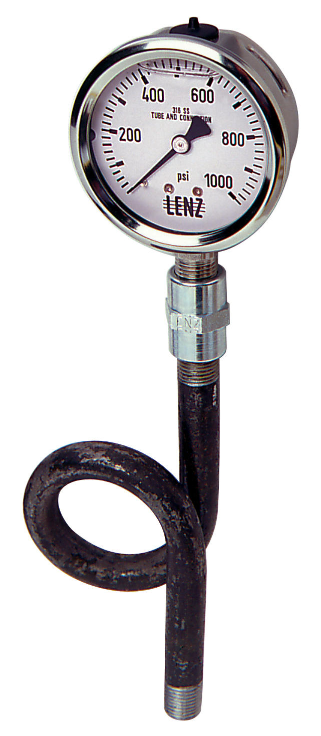 pressure gauge tube