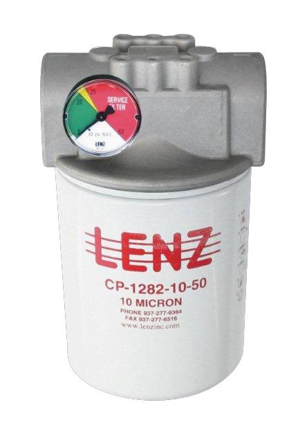 NEW LENZ LIT-1250-10P TANK MOUNT IMMERSED HYDRAULIC FILTER ASSEMBLY 10 MICRON 